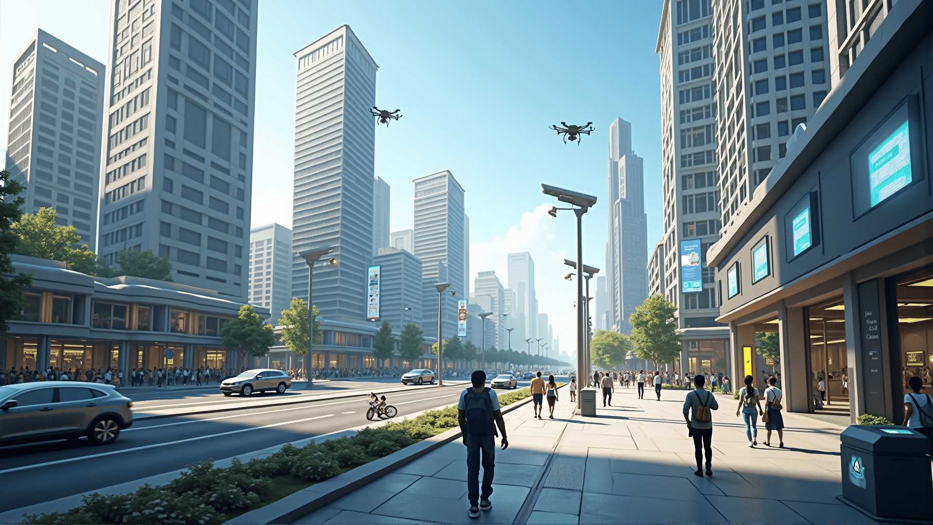 AI smart city surveillance